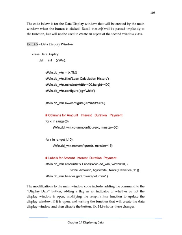 Python Programming: Basics to Advanced Concepts Advanced Programming Workshop - Page 108